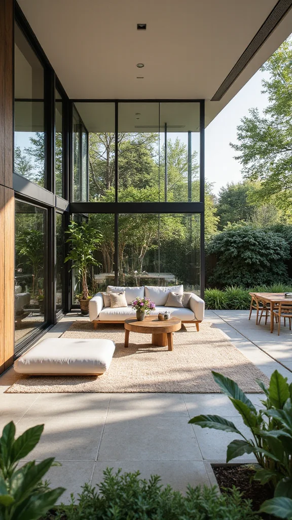 18 Seamless Indoor-Outdoor Living Designs That Will Blow Your Mind! - 1. The Glass Wall Wonder 1