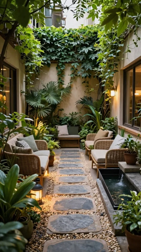 18 Seamless Indoor-Outdoor Living Designs That Will Blow Your Mind! - 10. Courtyard Gardens 1