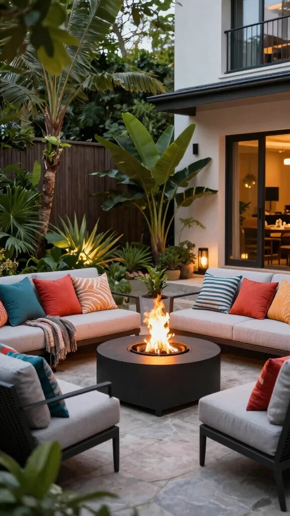 18 Seamless Indoor-Outdoor Living Designs That Will Blow Your Mind! - 14. Stylish Backyard Lounges 1