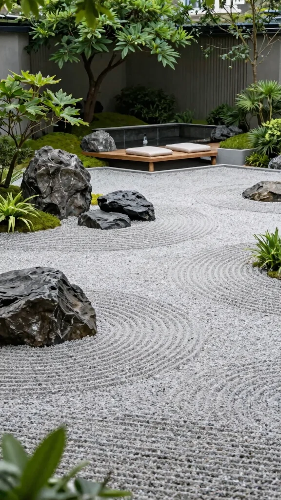 18 Seamless Indoor-Outdoor Living Designs That Will Blow Your Mind! - 15. Zen Gardens for Peaceful Retreats 1
