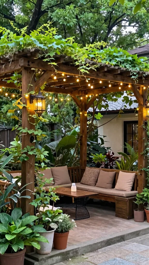 18 Seamless Indoor-Outdoor Living Designs That Will Blow Your Mind! - 16. Charming Trellises and Pergolas 1