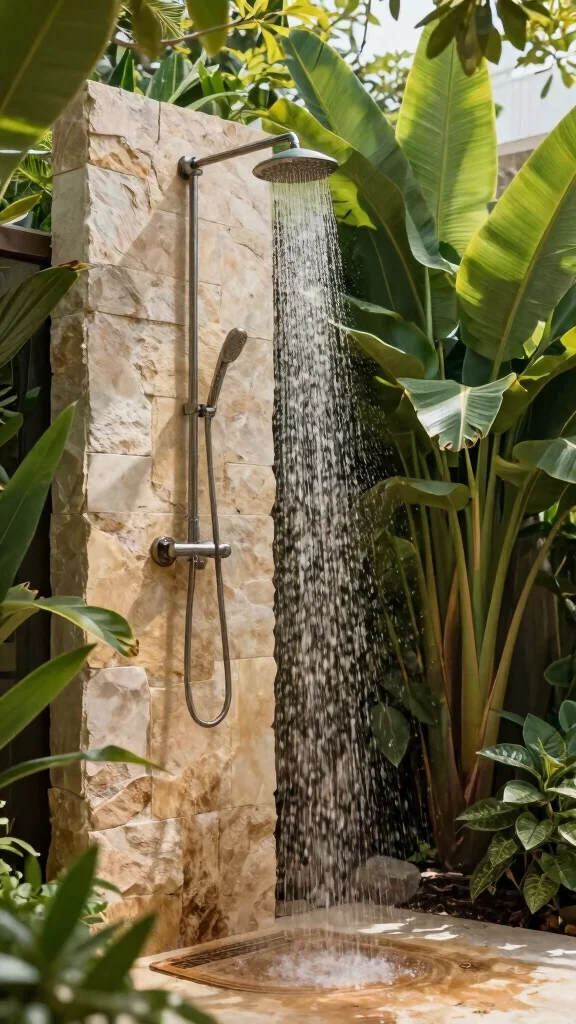 18 Seamless Indoor-Outdoor Living Designs That Will Blow Your Mind! - 6. Outdoor Showers and Baths 1