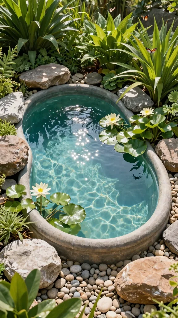 19 Budget-Friendly DIY Garden Pool Ideas to Beat the Heat This Summer! - 3. Natural Pond-Style Pool 1