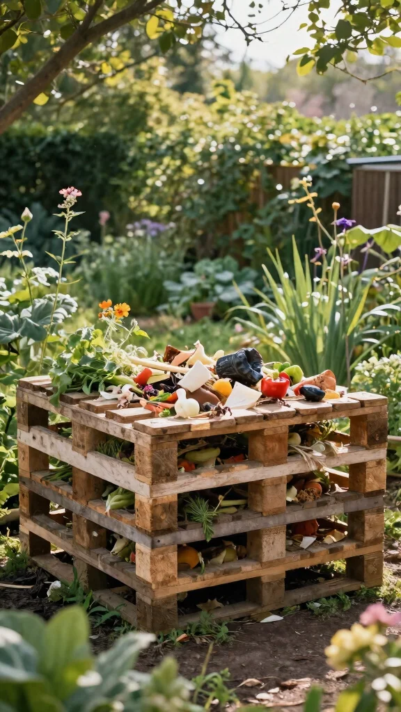 19 Creative DIY Garden Decor Hacks You Need to Try This Weekend! - 17. Eco-Friendly Compost Bin 1