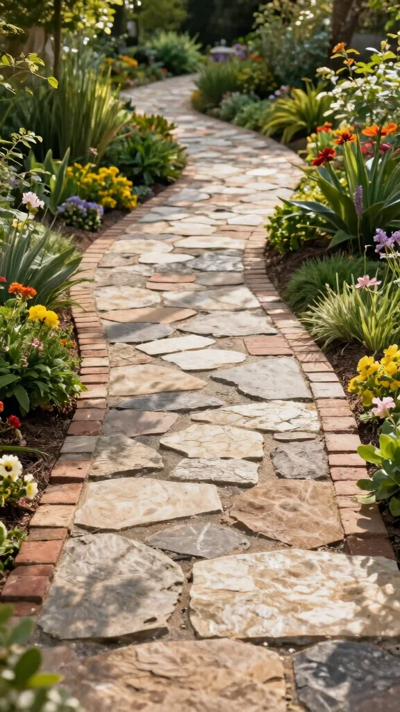 19 Creative DIY Garden Decor Hacks You Need to Try This Weekend! - 3. DIY Garden Pathway 1