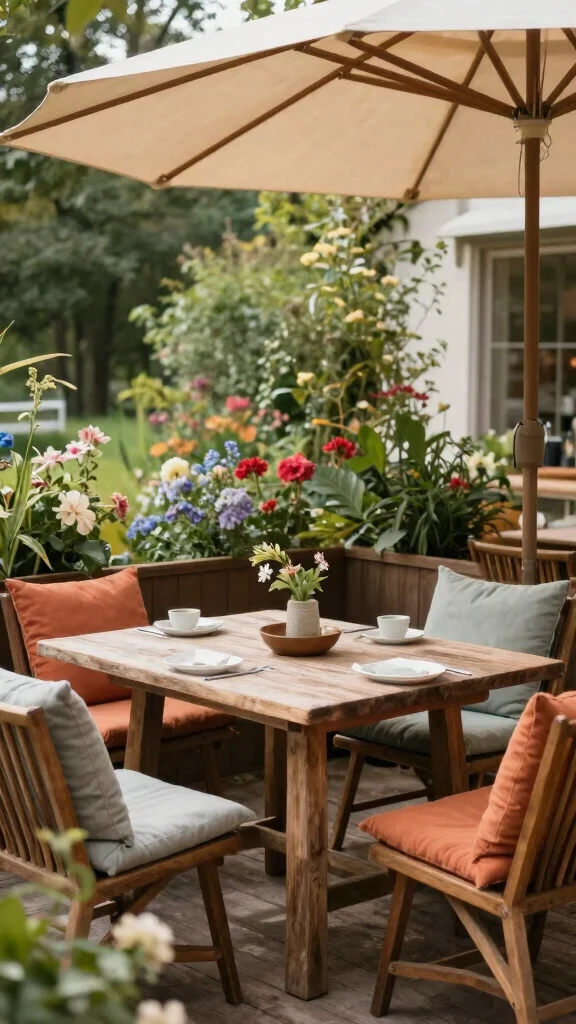 19 DIY Garden Features That Will Make Your Neighbors Envious! - 14. Outdoor Seating Areas 1