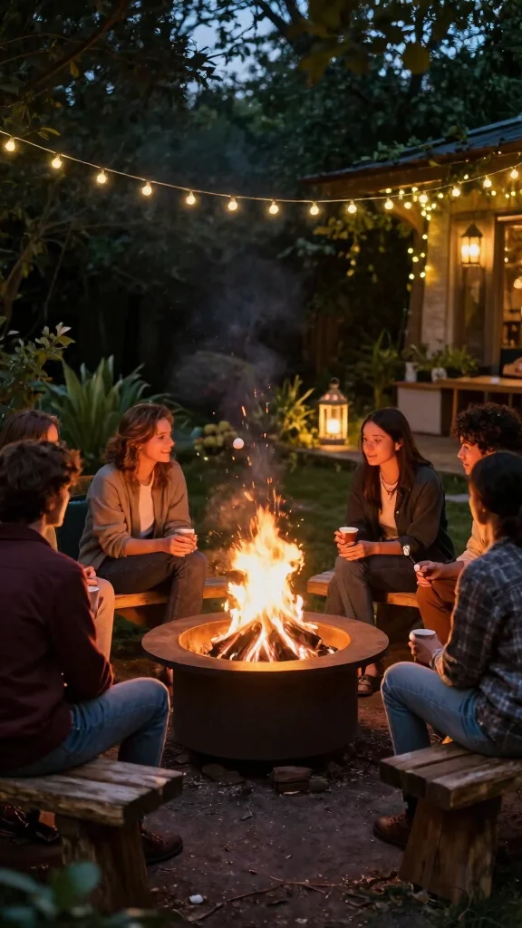 19 DIY Garden Features That Will Make Your Neighbors Envious! - 4. Cozy Fire Pits 1