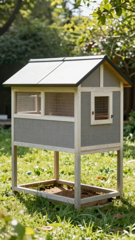 19 DIY Sustainable Coop Aesthetics That Will Transform Your Homestead! - 11. Natural Ventilation Design 1