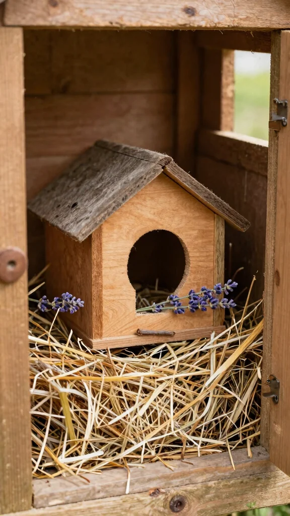 19 DIY Sustainable Coop Aesthetics That Will Transform Your Homestead! - 7. Cozy Nesting Boxes with Natural Elements 1