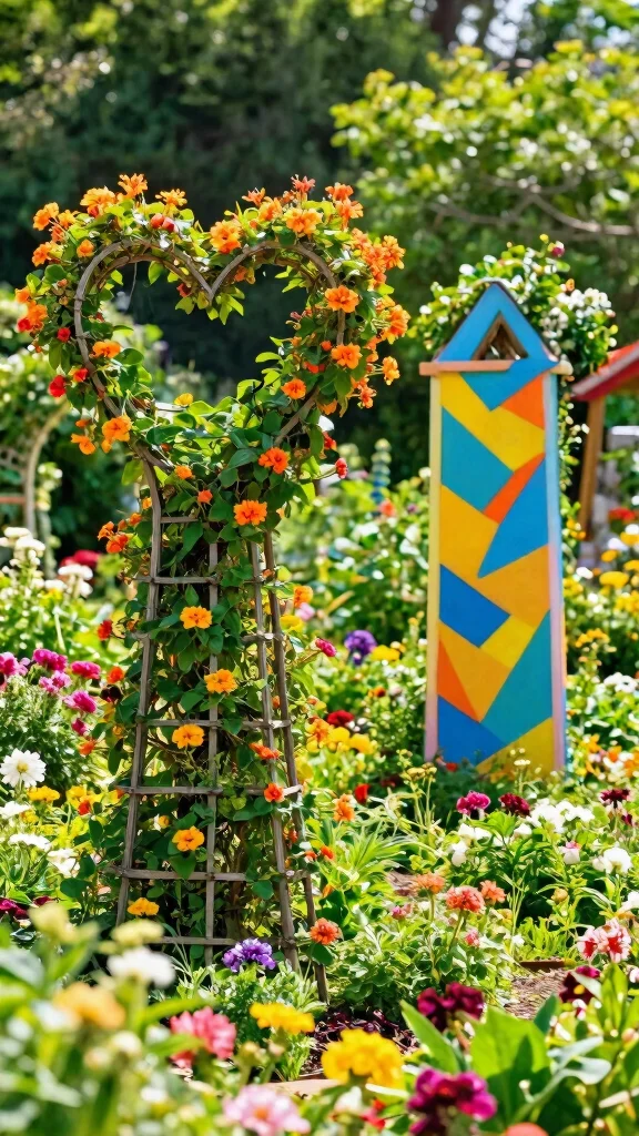 19 Whimsical Garden Decor Ideas That Will Make You Smile Every Day! - 11. Whimsical Trellis Designs 1