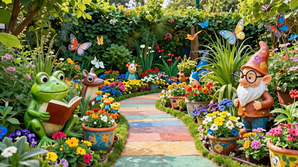 19 Whimsical Garden Decor Ideas That Will Make You Smile Every Day!