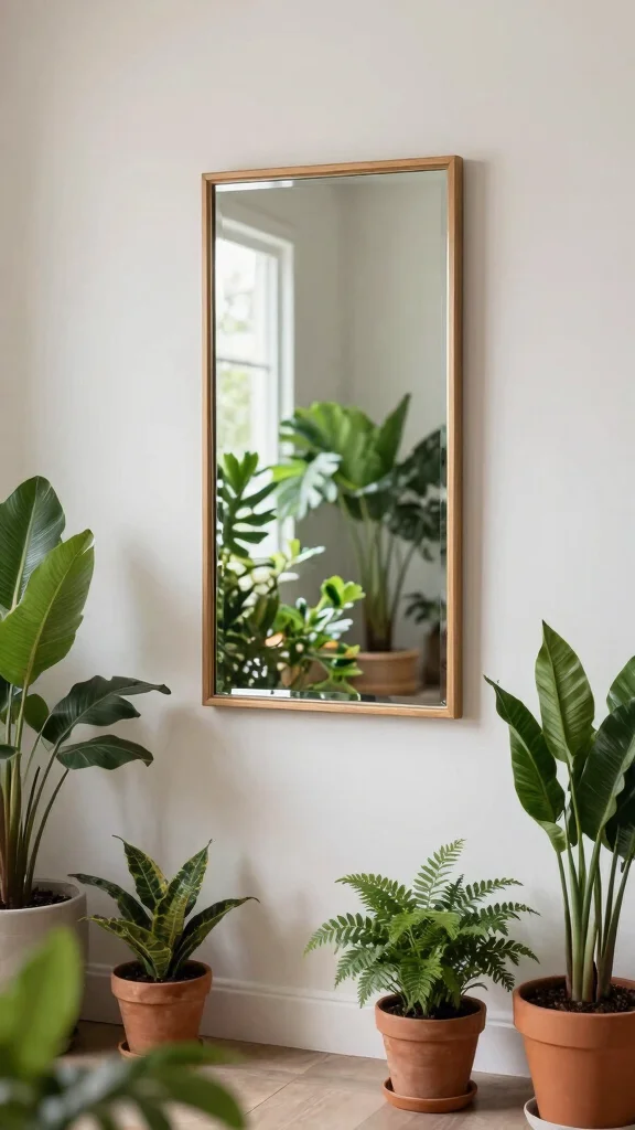 20 Creative Deck Ideas to Maximize Small Spaces . - 16. Use of Mirrors 1