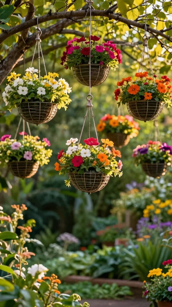 20 Decorative DIY Garden Sculptures That Will Wow Your Neighbors! - 15. Hanging Garden Orbs 1