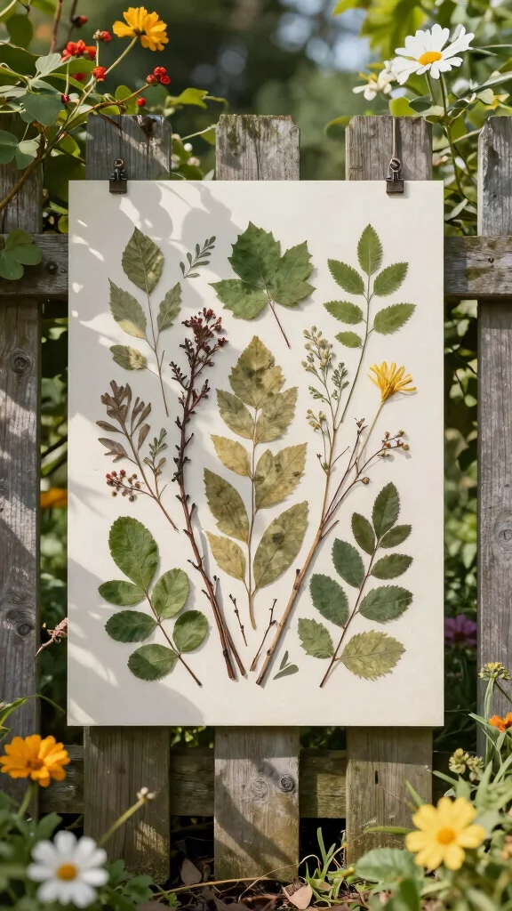 20 Decorative DIY Garden Sculptures That Will Wow Your Neighbors! - 18. Nature-Inspired Wall Art 1