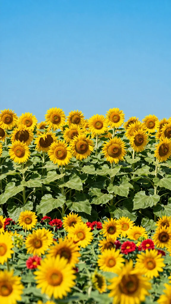 20 Lush Plants for Budget-Friendly Garden Privacy (Even Beginners Can Grow #3!) - 15. Sunflowers: The Tall Guardians 1