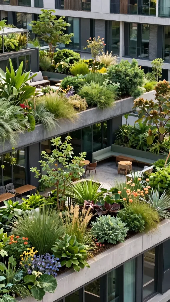 20 Modern Backyard Garden Designs That Will Inspire Your Green Thumb! - 14. Green Roof Gardens for Eco-Friendly Design 1