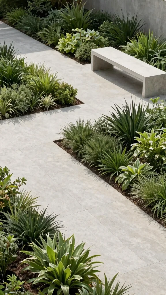 20 Modern Backyard Garden Designs That Will Inspire Your Green Thumb! - 6. Minimalist Gardens for Modern Vibes 1