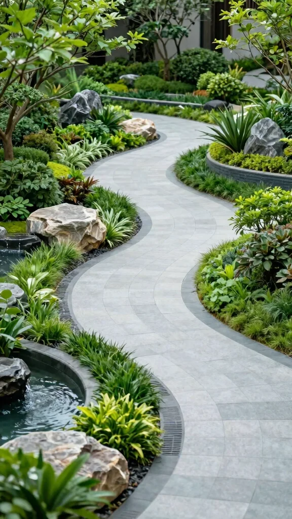 20 Modern Garden Aesthetic Trends That Redefine Outdoor Living! - 12. Feng Shui Gardens: Harmonizing Energy 1