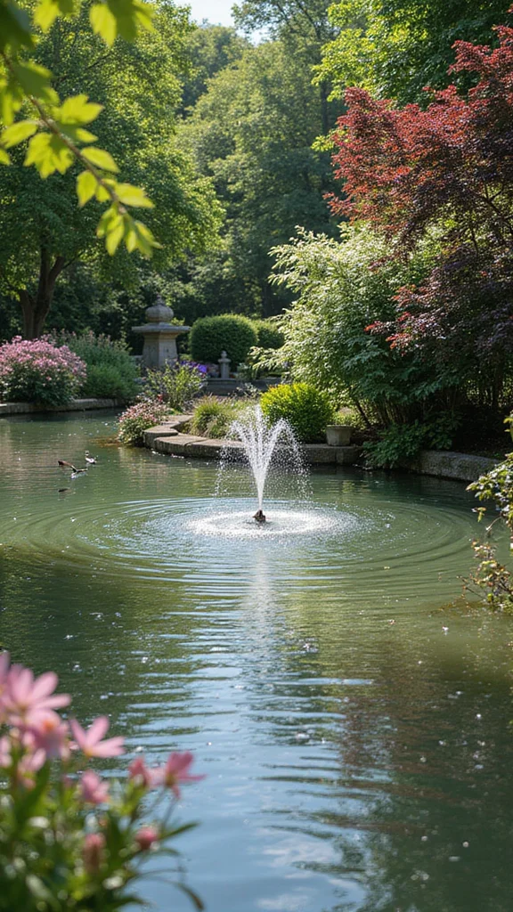 20 Modern Garden Aesthetic Trends That Redefine Outdoor Living! - 18. Water Features: Tranquility and Beauty 1