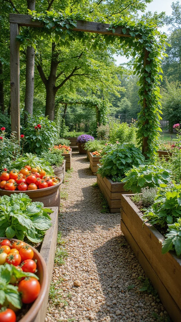 20 Modern Garden Aesthetic Trends That Redefine Outdoor Living! - 3. Edible Gardens: Grow Your Own Food 1