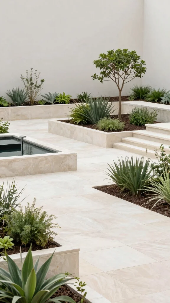 20 Modern Garden Aesthetic Trends That Redefine Outdoor Living! - 4. Minimalist Design: Less is More 1