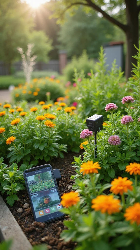 20 Modern Garden Aesthetic Trends That Redefine Outdoor Living! - 8. Smart Gardening: Leveraging Technology 1
