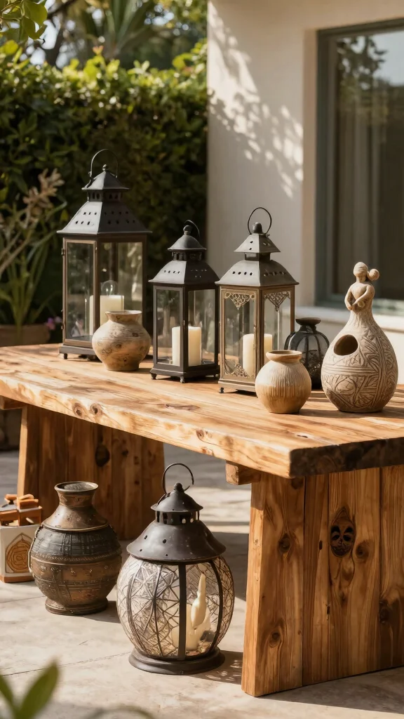 20 Outdoor Furniture Styling Secrets That Will Transform Your Patio Into a Dreamy Oasis! - 9. Personalize with Decorative Accents 1