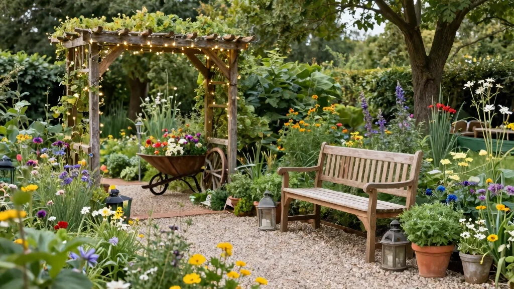 20 Rustic Garden Decor Ideas That'll Make Your Outdoor Space Shine (#5 Is a Must-See!)