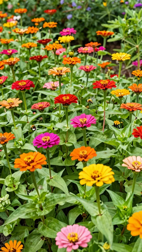 20 Water-Efficient Garden Designs That Are as Beautiful as They Are Sustainable! - 15. Colorful Annuals in Drought-Tolerant Areas 1