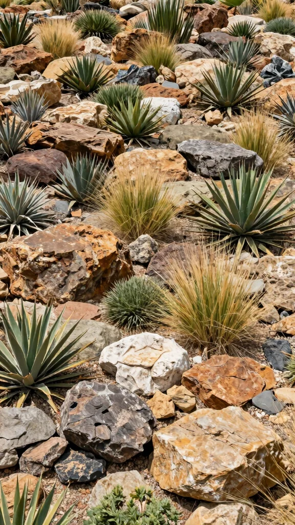 20 Water-Efficient Garden Designs That Are as Beautiful as They Are Sustainable! - 3. Rock and Gravel Gardens 1