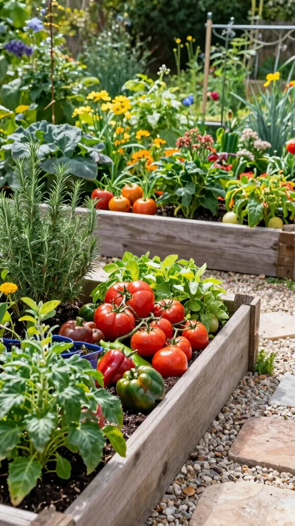 20 Water-Efficient Garden Designs That Are as Beautiful as They Are Sustainable! - 4. Edible Landscapes 1