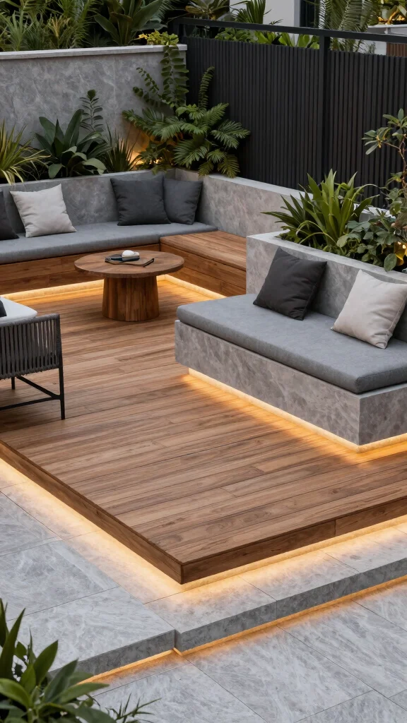 21 Elegant Decorative Garden Terraces That Will Transform Your Outdoor Escape! - 16. Elevated Decking 1