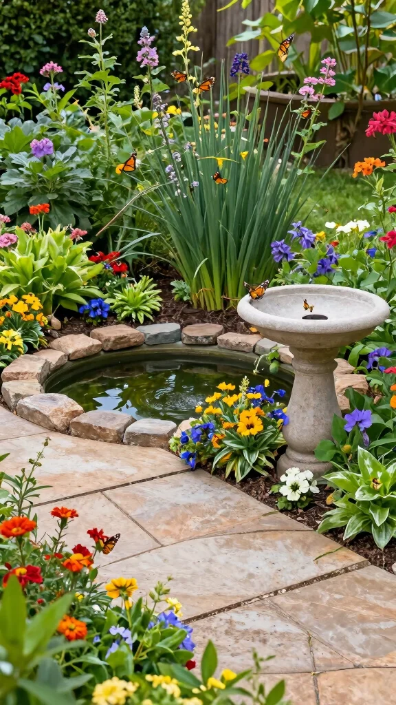 21 Elegant Decorative Garden Terraces That Will Transform Your Outdoor Escape! - 20. Garden Terraces for Wildlife 1