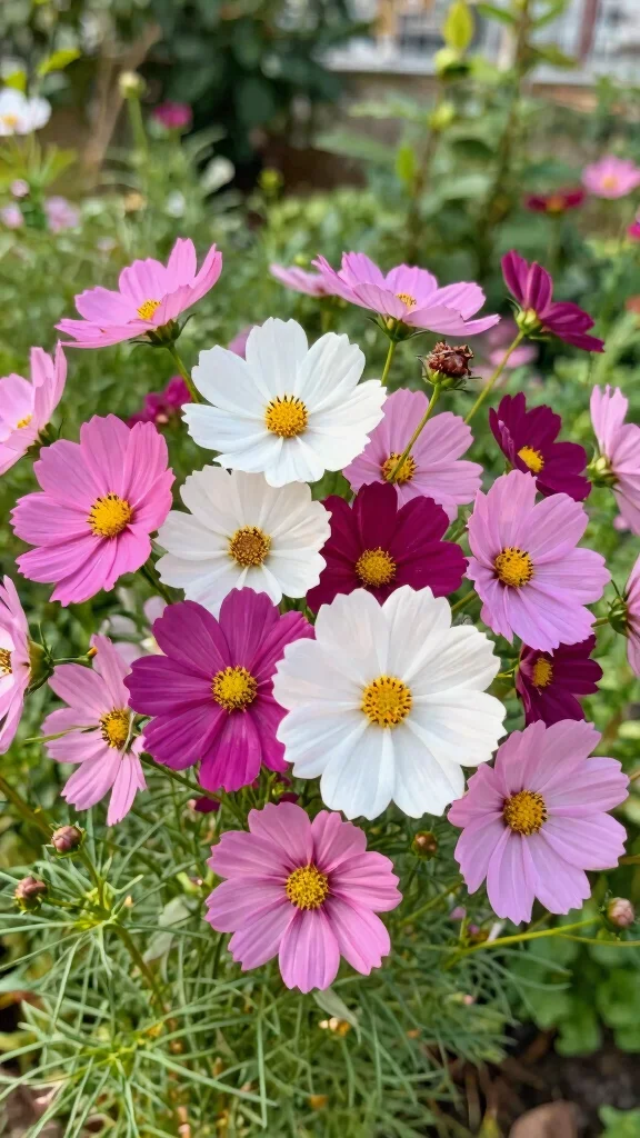 21 Gorgeous Seasonal Tropical Flowers That Will Make Your Wedding Unforgettable! - 20. Cosmos: Whimsical Charm 1