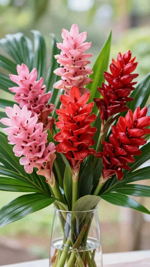 21 Gorgeous Seasonal Tropical Flowers That Will Make Your Wedding Unforgettable! - 7. Ginger Flowers: Bold and Beautiful 1