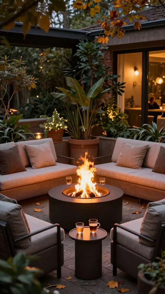 21 Inviting Fire Pit Ideas Perfect for Autumn Gatherings with Friends! - 11. Cozy Nooks 1