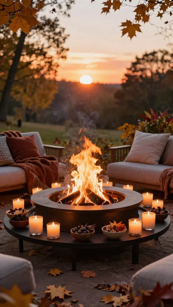 21 Inviting Fire Pit Ideas Perfect for Autumn Gatherings with Friends! - 7. Autumn Aromatherapy 1