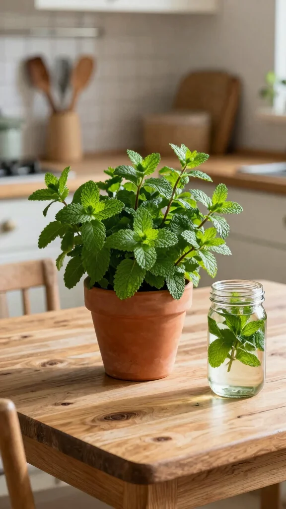 22 Indoor Plants That Beautify Your Space and Keep Bugs Away (Must-See #4!) - 3. Mint - Freshness and Fragrance 1