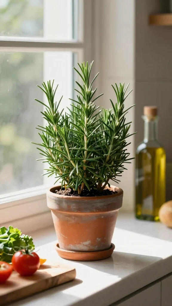 22 Indoor Plants That Beautify Your Space and Keep Bugs Away (Must-See #4!) - 4. Rosemary - An Aromatic Shield 1