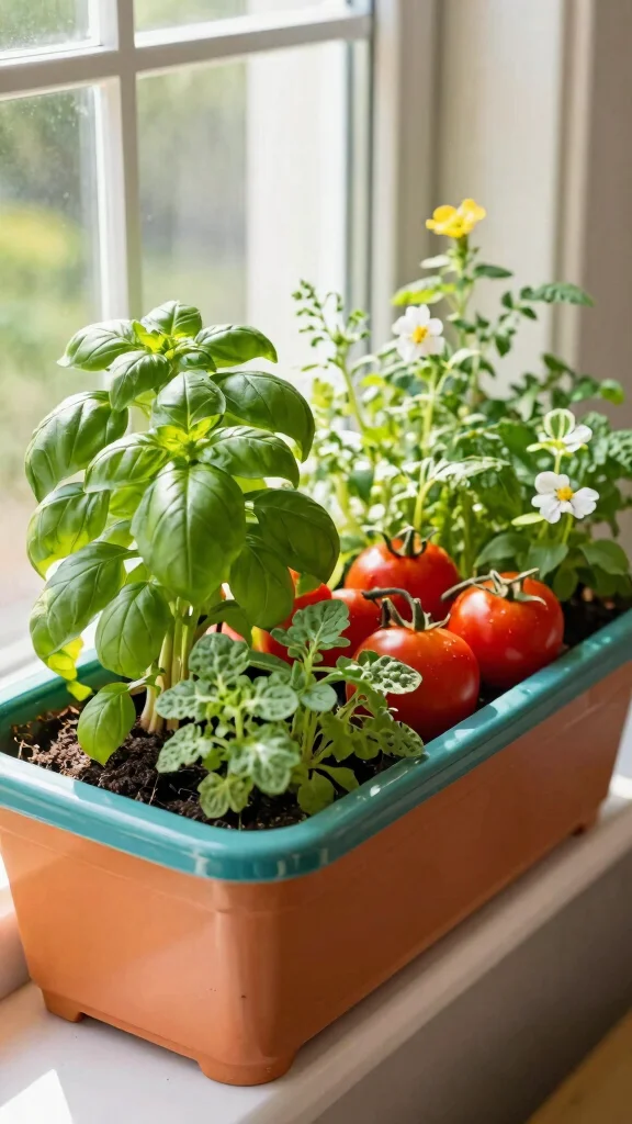 22 Space-Saving Elevated Garden Beds That Maximize Your Gardening Potential! - 4. Window Box Garden 1