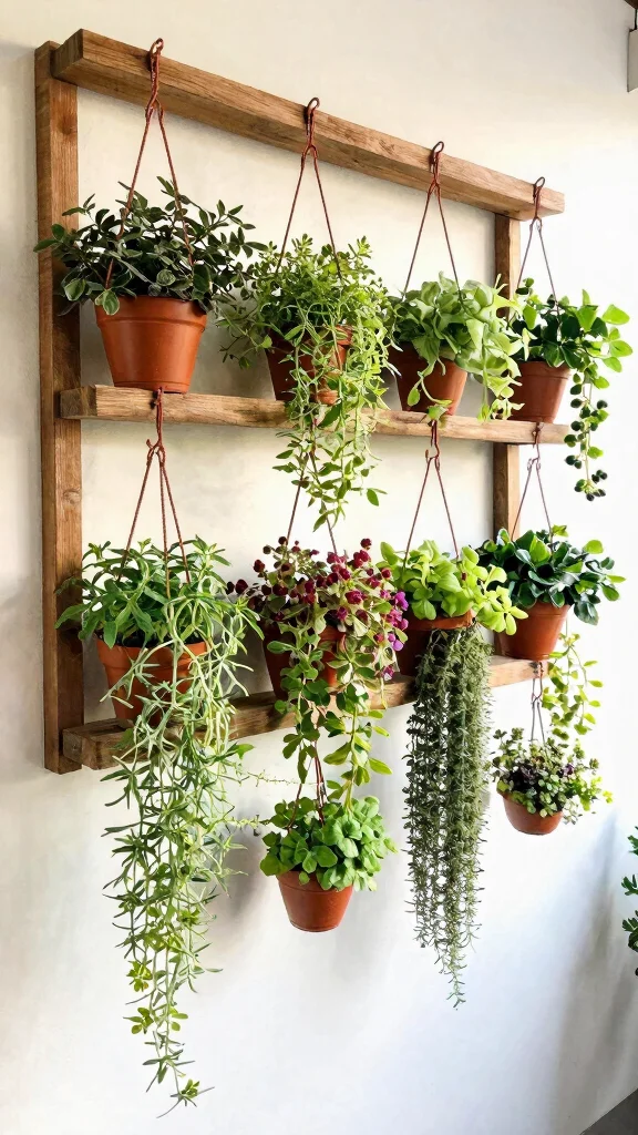 22 Space-Saving Elevated Garden Beds That Maximize Your Gardening Potential! - 8. Hanging Garden Bed 1