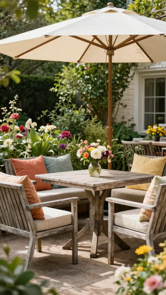 23 Smart Garden Technologies That Will Keep Your Plants Thriving Even When You're Away! - 12. Weather-Resistant Garden Furniture 1