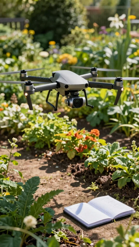 23 Smart Garden Technologies That Will Keep Your Plants Thriving Even When You're Away! - 15. Garden Drones 1