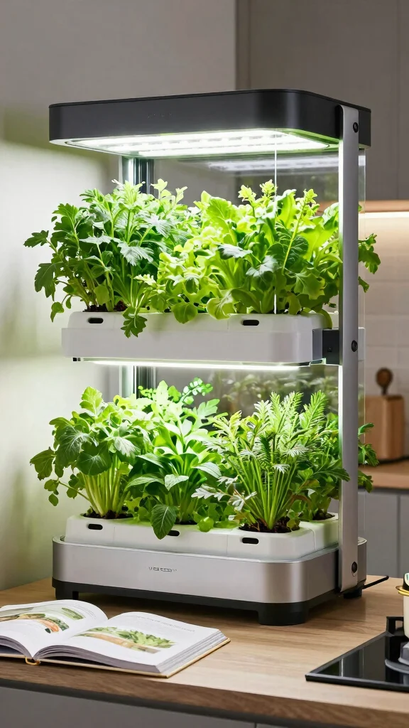 23 Smart Garden Technologies That Will Keep Your Plants Thriving Even When You're Away! - 19. Indoor Hydroponic Gardens 1