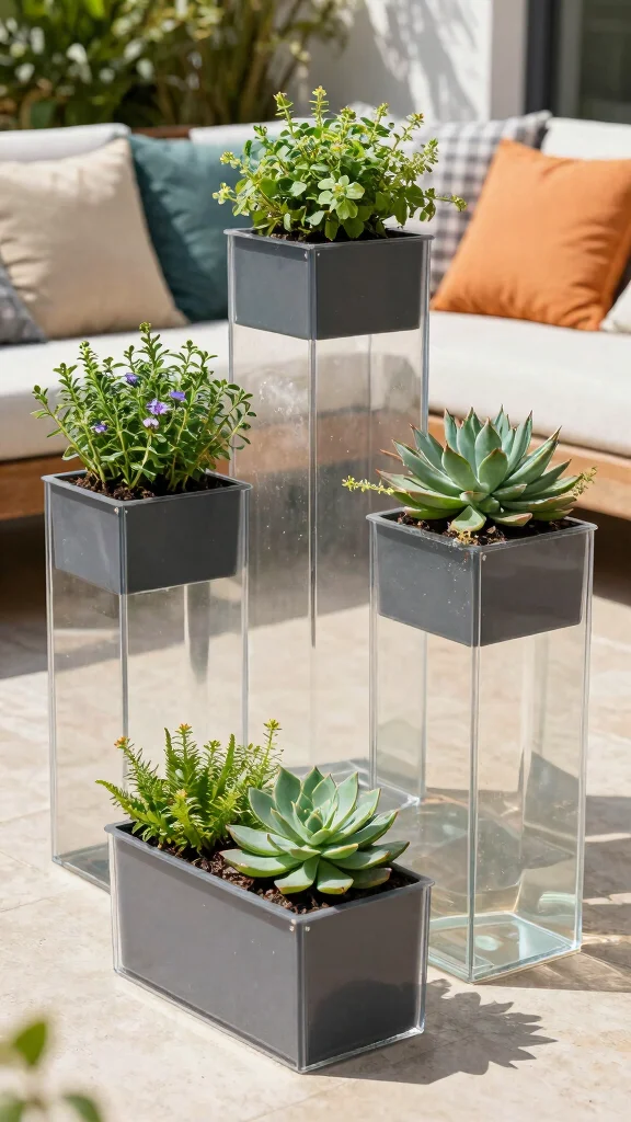 23 Smart Garden Technologies That Will Keep Your Plants Thriving Even When You're Away! - 2. Self-Watering Planters 1