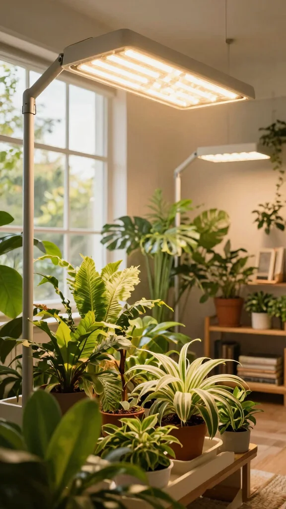 23 Smart Garden Technologies That Will Keep Your Plants Thriving Even When You're Away! - 4. Automated Grow Lights 1