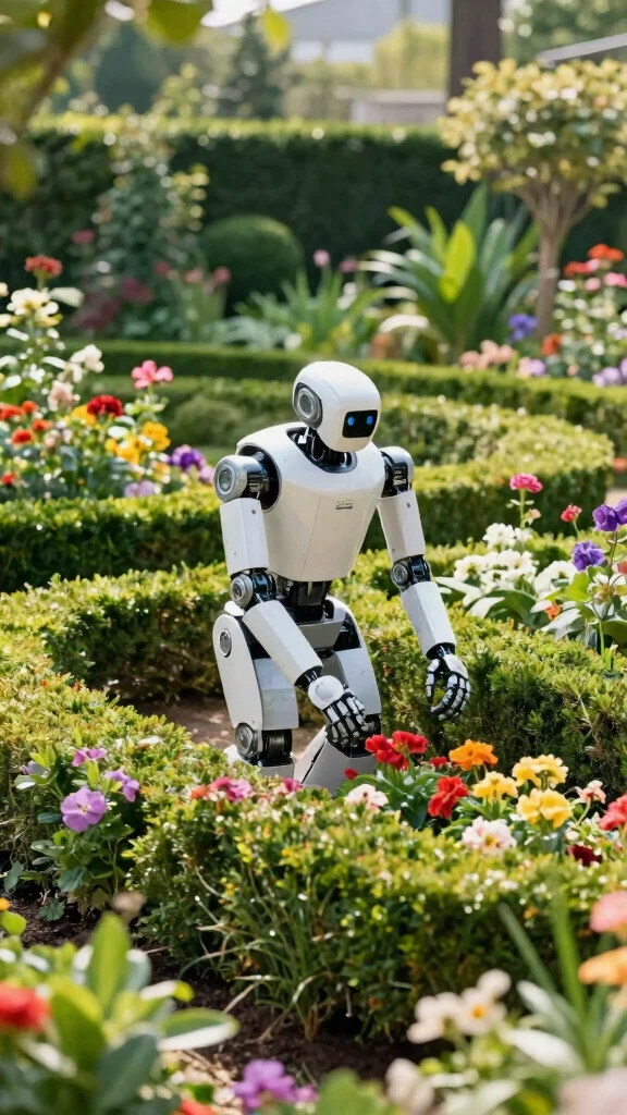 23 Smart Garden Technologies That Will Keep Your Plants Thriving Even When You're Away! - 7. Robotic Gardeners 1