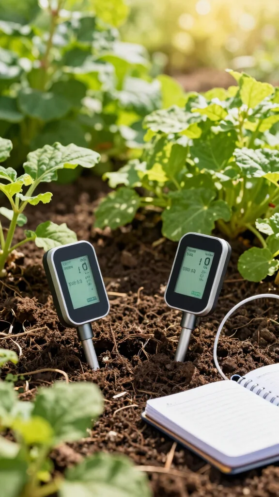 23 Smart Garden Technologies That Will Keep Your Plants Thriving Even When You're Away! - 9. Soil Sensors 1