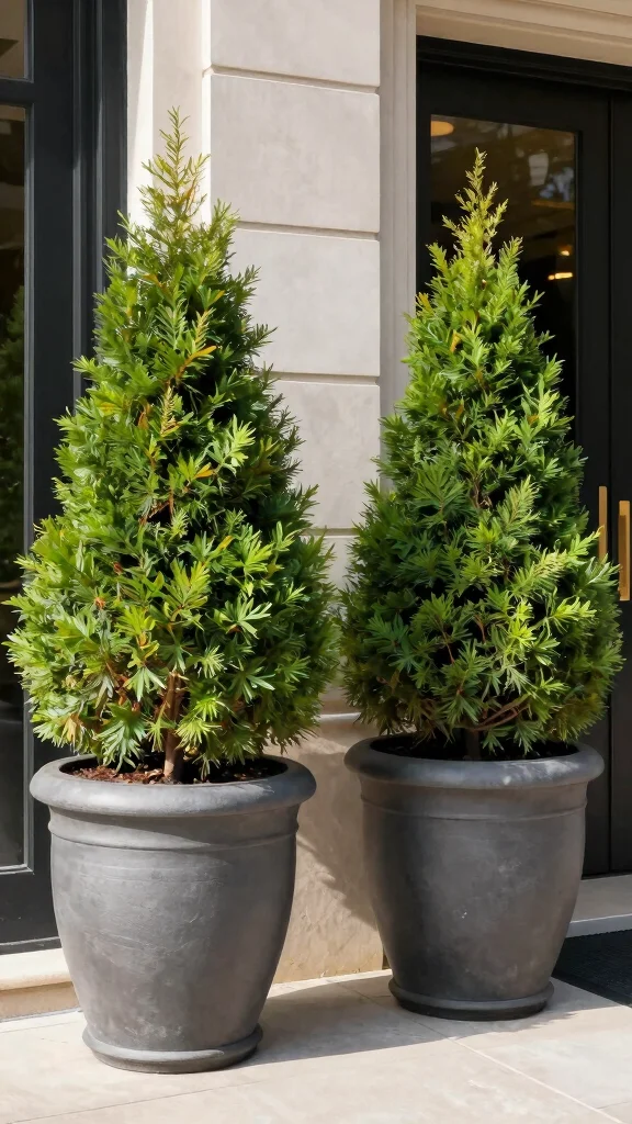 23 Unique Planter Designs That Will Elevate Your Outdoor Space Instantly! - 12. Large Statement Planters 1