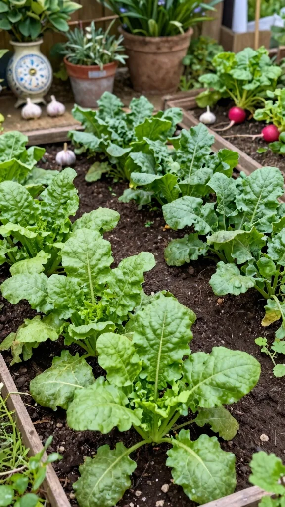 24 Creative Solutions for Shady Spots in Your Garden - 10. Shade-tolerant Vegetable Garden 1